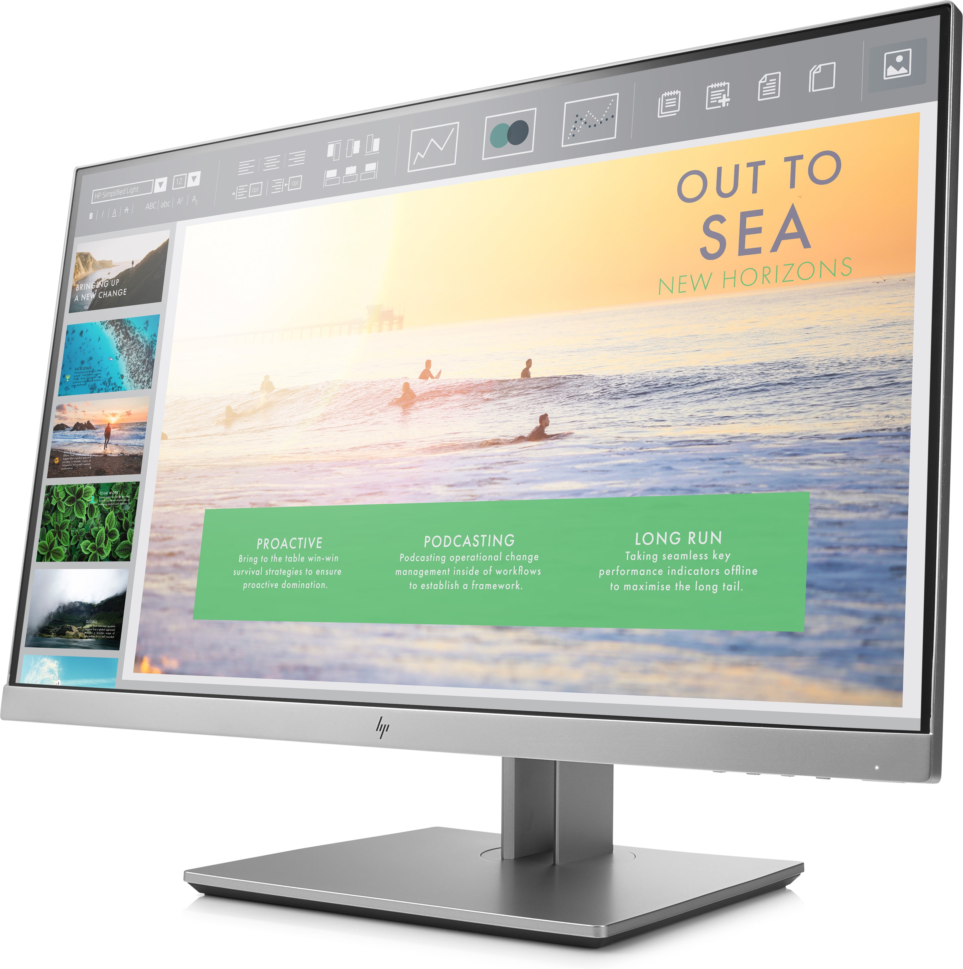 Monitor HP 23-inch Full HD IPS Frameless LED (Used) - King Tech