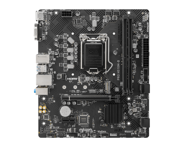 Motherboard & CPU Combo MSI PRO H510M-B + Intel Core i5-10400F (Tray+Fan) - King Tech
