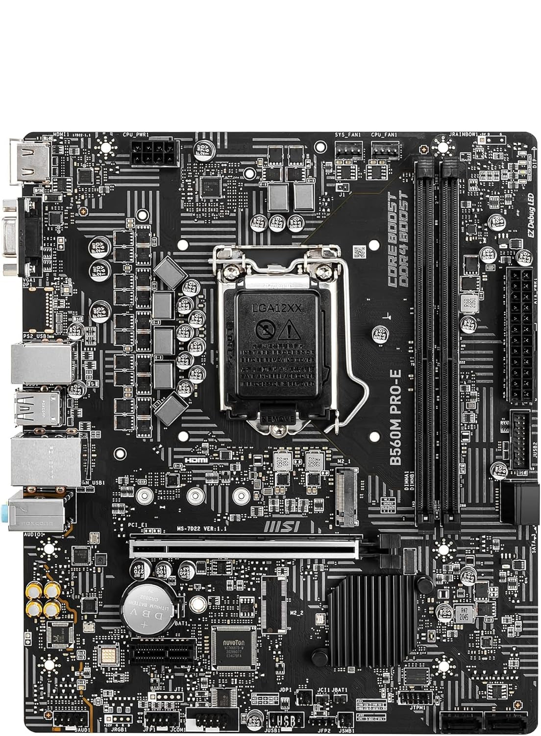 Motherboard MSI Intel B560M Pro-E - King Tech