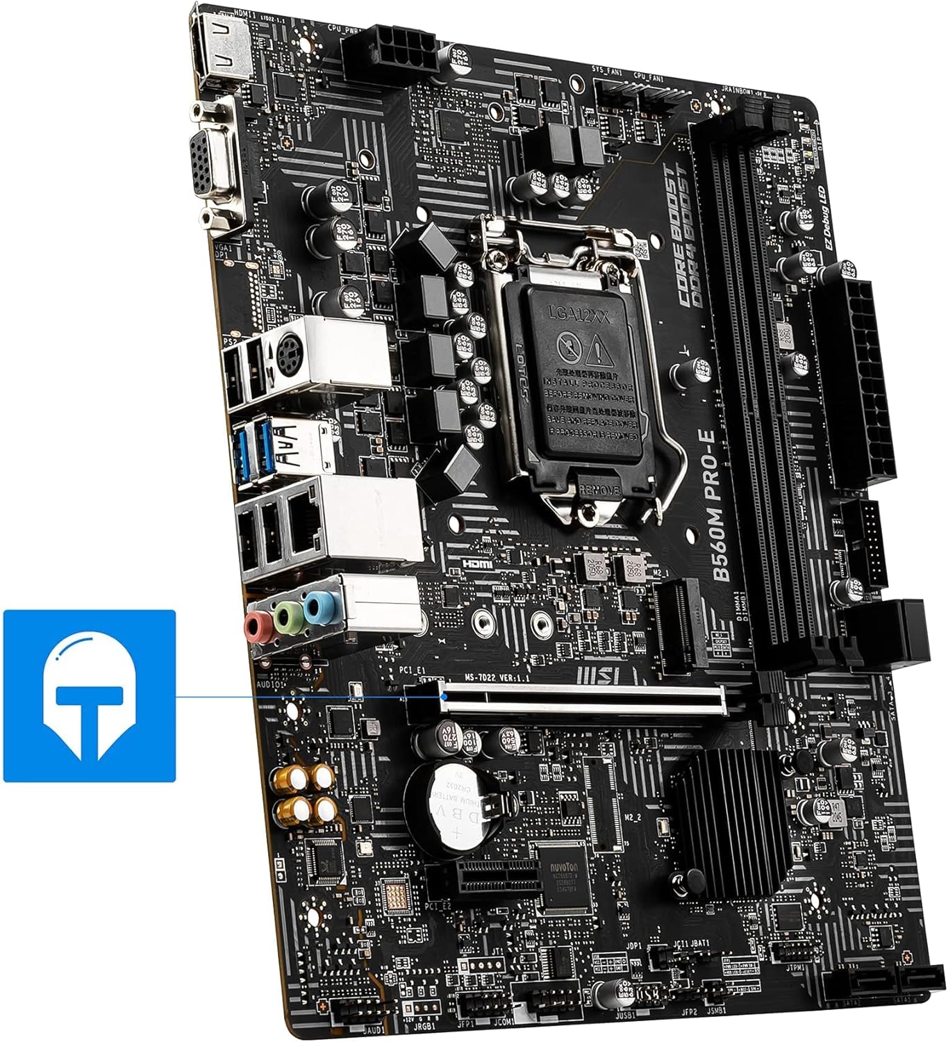 Motherboard MSI Intel B560M Pro-E - King Tech