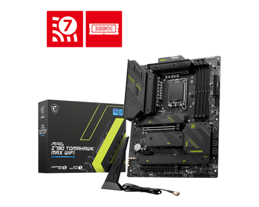 لوحة أم MSI MAG Z790 TOMAHAWK MAX WIFI LGA1700 ATX WiFi 7