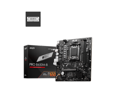 Motherboard MSI PRO B650M-B (AMD B650, AM5, Micro-ATX, DDR5) - King Tech