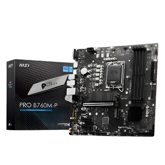 اللوحة الأم MSI PRO B760M-P DDR5 LGA1700 Micro-ATX