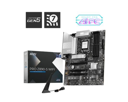 اللوحة الأم MSI PRO Z890-S WIFI LGA1851 ATX DDR5