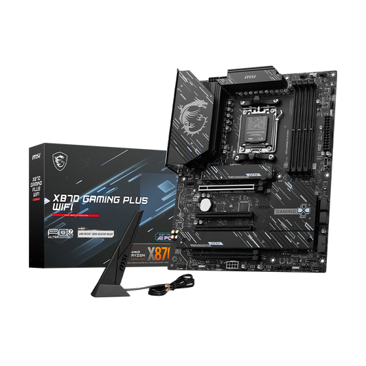 اللوحة الأم MSI X870 GAMING PLUS WIFI AM5 ATX