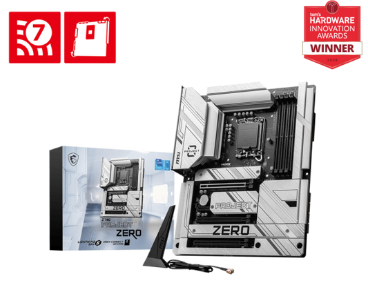 لوحة أم MSI Z790 PROJECT ZERO LGA1700 ATX Back-Connect