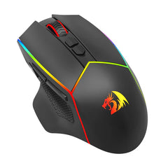 Mouse Gaming Redragon Axe Pro M814RGB-PRO Tri-Mode Wireless RGB 8000 DPI - King Tech