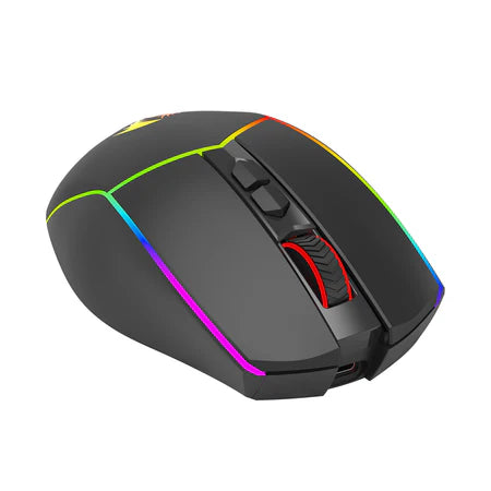 Mouse Gaming Redragon Axe Pro M814RGB-PRO Tri-Mode Wireless RGB 8000 DPI - King Tech