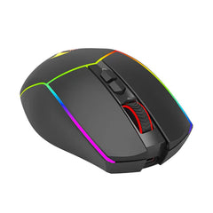 Mouse Gaming Redragon Axe Pro M814RGB-PRO Tri-Mode Wireless RGB 8000 DPI - King Tech