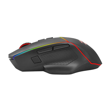 Mouse Gaming Redragon Axe Pro M814RGB-PRO Tri-Mode Wireless RGB 8000 DPI - King Tech