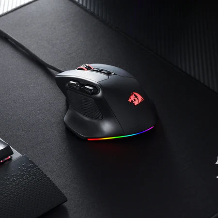 Mouse Gaming Redragon Bullseye M806 RGB Wired - King Tech