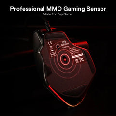 Mouse Gaming Redragon Bullseye M806 RGB Wired - King Tech
