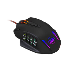 Mouse Gaming Redragon Impact M908 MMO Laser 12400 DPI RGB - King Tech