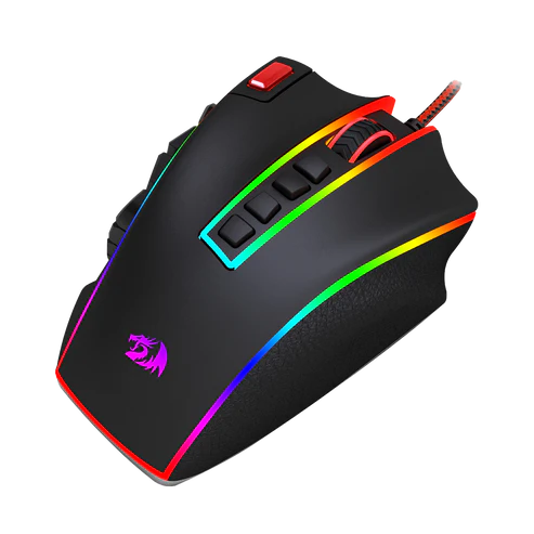Mouse Gaming Redragon Legend M990 Laser 24000 DPI MMO - King Tech