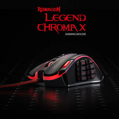 Mouse Gaming Redragon Legend M990 Laser 24000 DPI MMO - King Tech