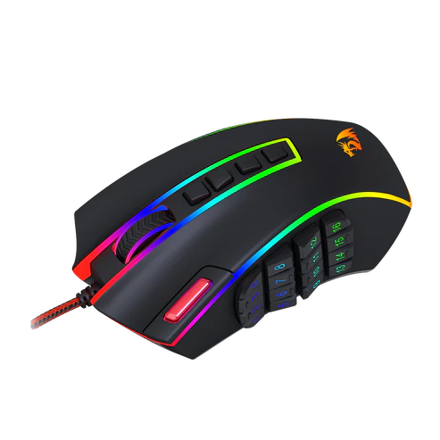 Mouse Gaming Redragon Legend M990 Laser 24000 DPI MMO - King Tech