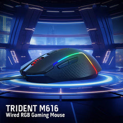 Mouse Gaming Redragon M616-RGB 10000 DPI 6 Programmable Buttons - King Tech