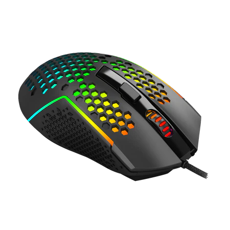 Mouse Gaming Redragon M987P-K Honeycomb RGB Wired 16000 DPI - King Tech
