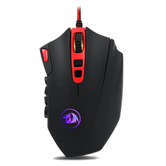 Mouse Gaming Redragon Perdition M901-1 MMO RGB Wired 24000 DPI - King Tech