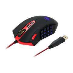 Mouse Gaming Redragon Perdition M901-1 MMO RGB Wired 24000 DPI - King Tech