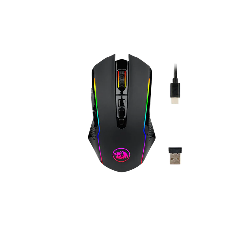 Mouse Gaming Redragon Ranger Lite M910-KS Wireless RGB 8000 DPI - King Tech
