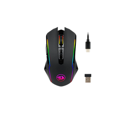 Mouse Gaming Redragon Ranger Lite M910-KS Wireless RGB 8000 DPI - King Tech
