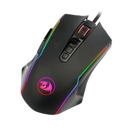 Mouse Gaming Redragon Ranger M910-K RGB 12400 DPI - King Tech