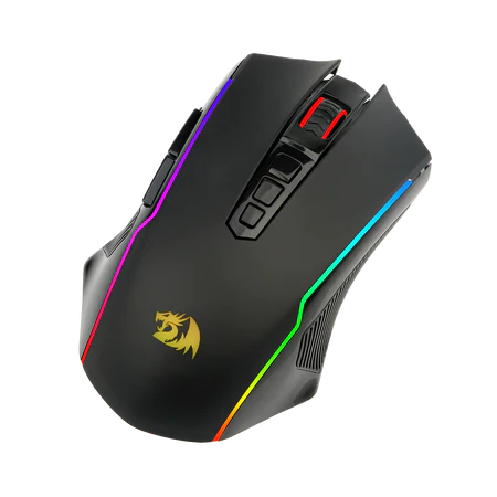 Mouse Gaming Redragon Ranger M914-RGB Tri-Mode Wireless - King Tech