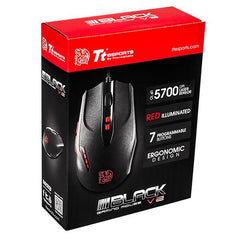 Mouse Tt eSPORTS BLACK V2 Laser Gaming - King Tech