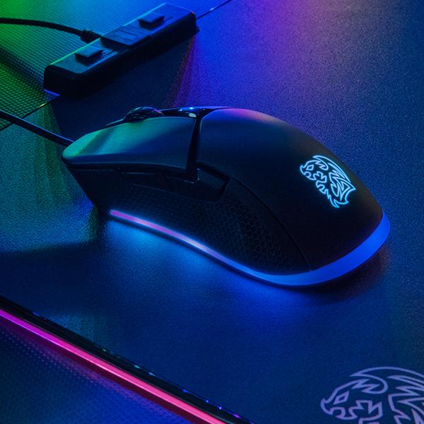 Mouse Tt eSPORTS IRIS Optical RGB Gaming - King Tech