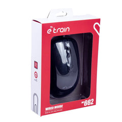 Mouse USB Etrain MO662 1600 DPI - King Tech