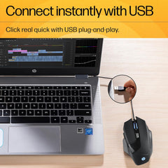 Mouse USB Gaming HP G200 - King Tech