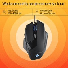 Mouse USB Gaming HP G200 - King Tech