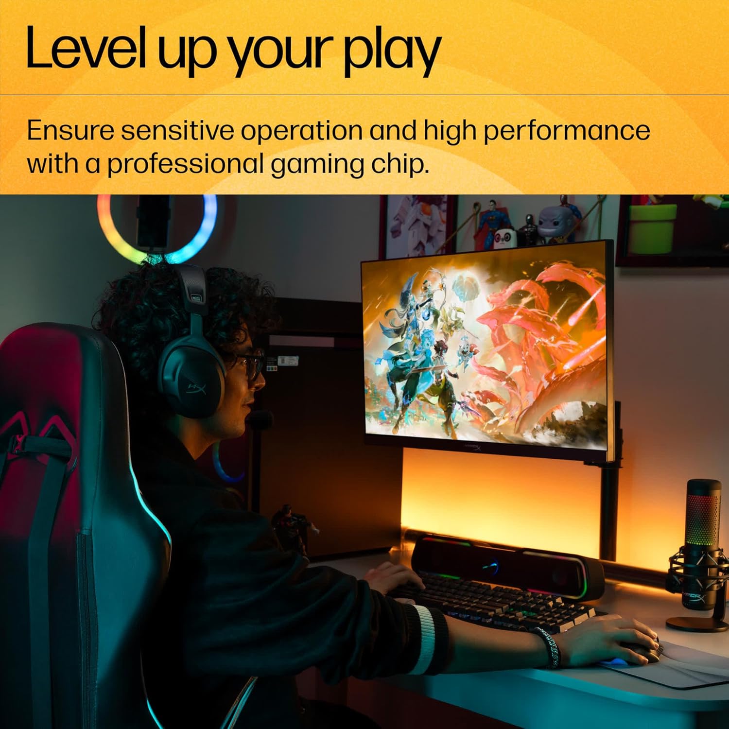 Mouse USB Gaming HP G200 - King Tech