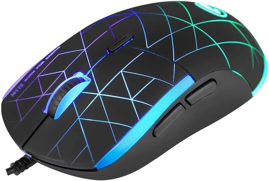 Mouse USB Gaming Marvo 4000 DPI M115 MO536 - King Tech
