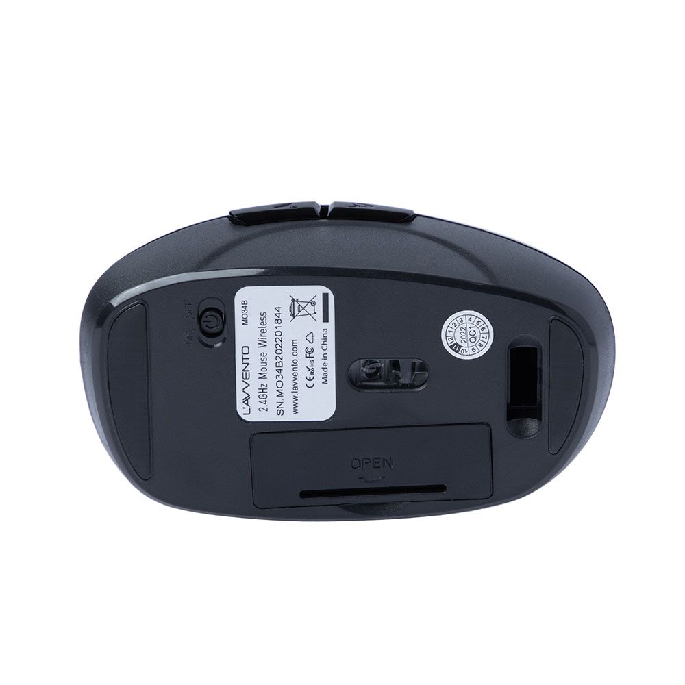 Mouse Wireless 1600 DPI Lavvento MO34B - King Tech