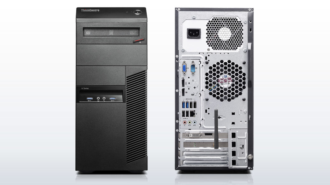 PC Tower Lenovo ThinkCentre M83 |
Intel i5-4570 Processor - 4GB DDR3 RAM - Intel HD Graphics 4600 (Used) - King Tech