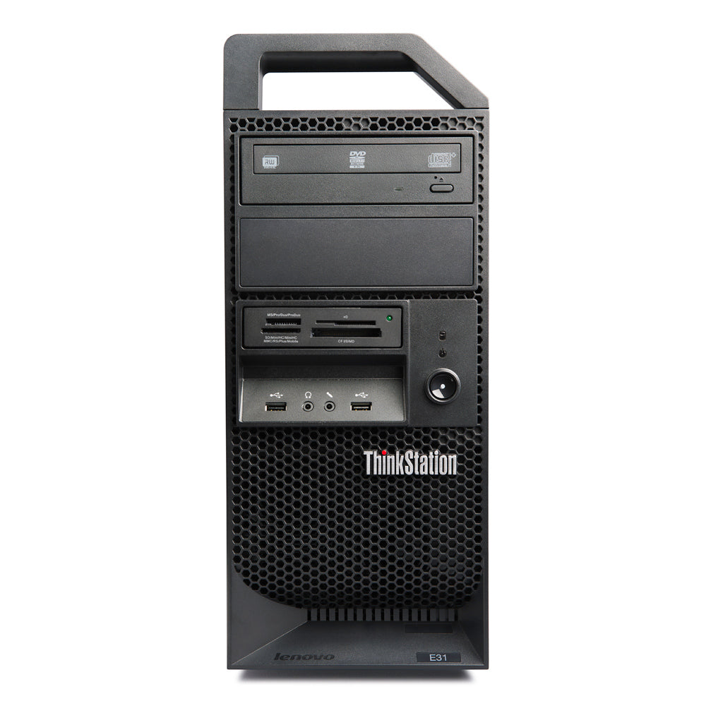PC Tower Lenovo ThinkStation E31 |
Intel i3-2120 Processor - 2GB DDR3 RAM - Intel HD Graphics 2000 (Used) - King Tech