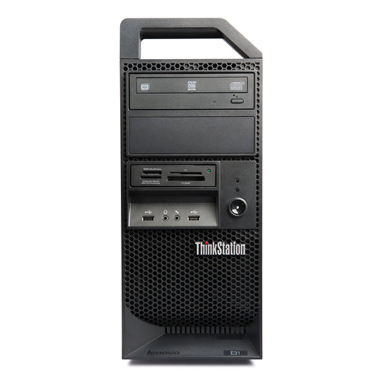 PC Tower Lenovo ThinkStation E31 |
Intel i3-2120 Processor - 2GB DDR3 RAM - Intel HD Graphics 2000 (Used) - King Tech