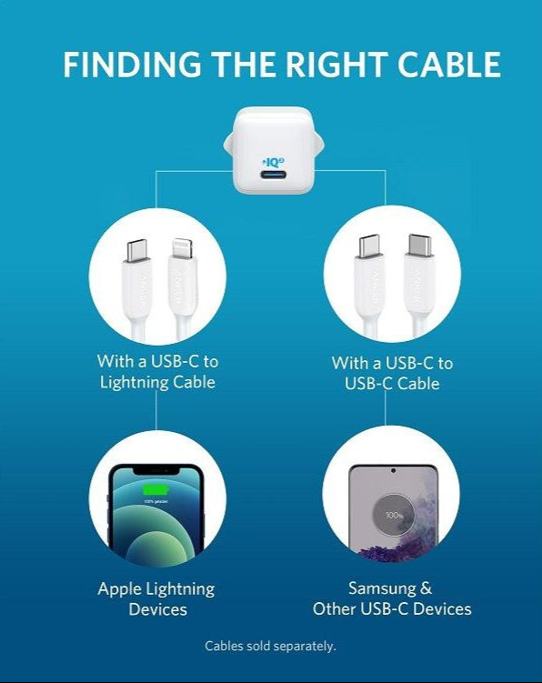 Plug Anker Type-C 20W - King Tech