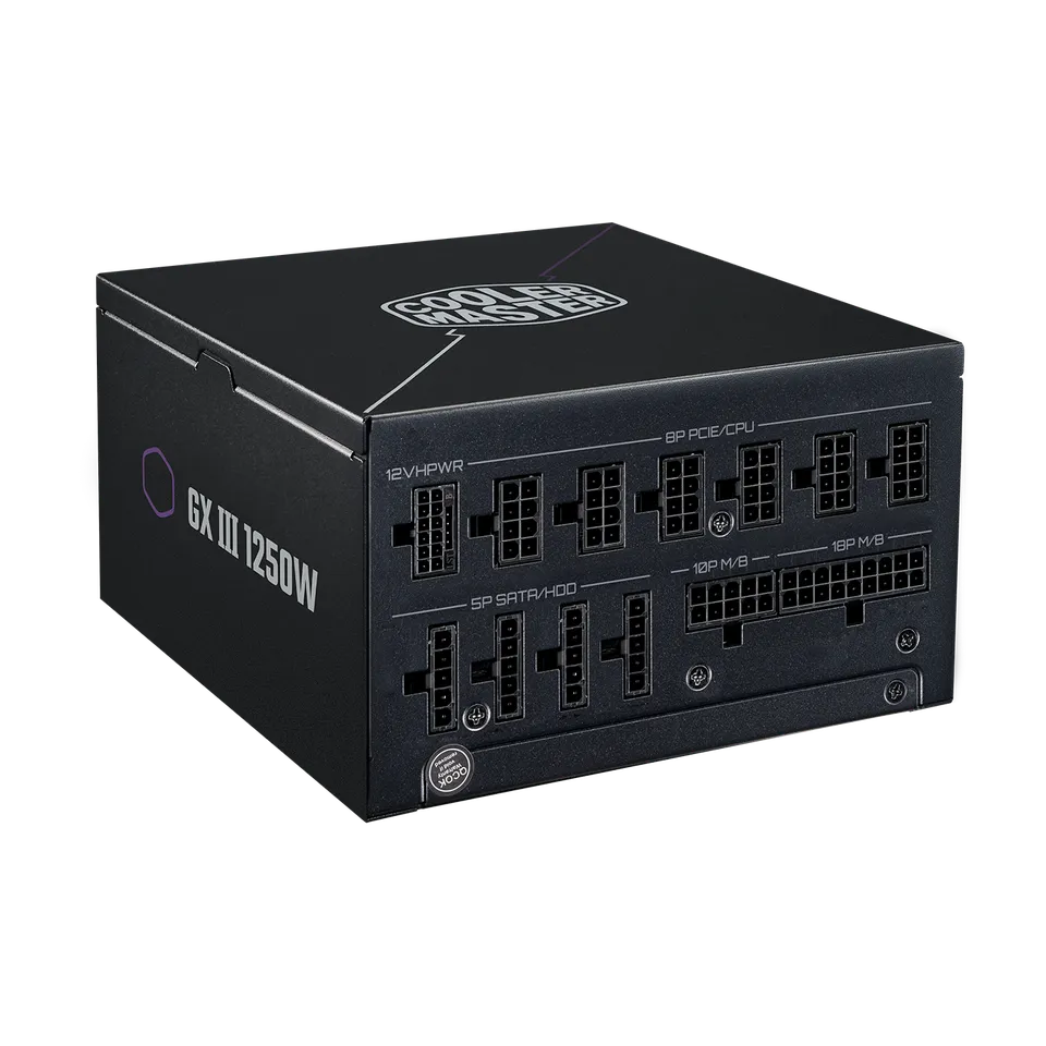 Power Supply Cooler Master GX3 1250 Gold (1250W, 80+ Gold, Fully Modular, ATX 3.0) - King Tech