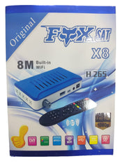 Receiver Fox Sat X8 Built-in WiFi 3 Years Free - King Tech