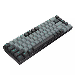 لوحة مفاتيح الألعاب الميكانيكية Redragon K662L-G1RS اللاسلكية المحمولة 60% - مفاتيح حمراء، 2.4 جيجاهرتز/بلوتوث، بطارية AAA