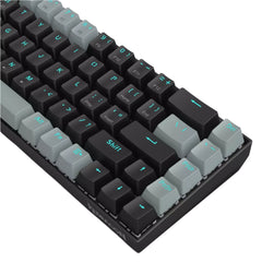 لوحة مفاتيح الألعاب الميكانيكية Redragon K662L-K1RS اللاسلكية المحمولة 60% - مفاتيح حمراء، 2.4 جيجاهرتز/بلوتوث، بطارية AAA