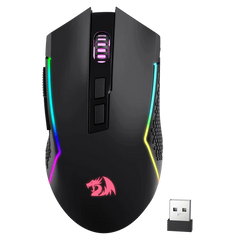 ماوس الألعاب Redragon M693 Triton ثلاثي الأوضاع اللاسلكي بتقنية البلوتوث - 8000 نقطة في البوصة