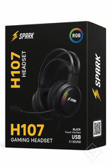 Spark H106/H107 Gaming Headset with USB and Dual 3.5mm Jacks