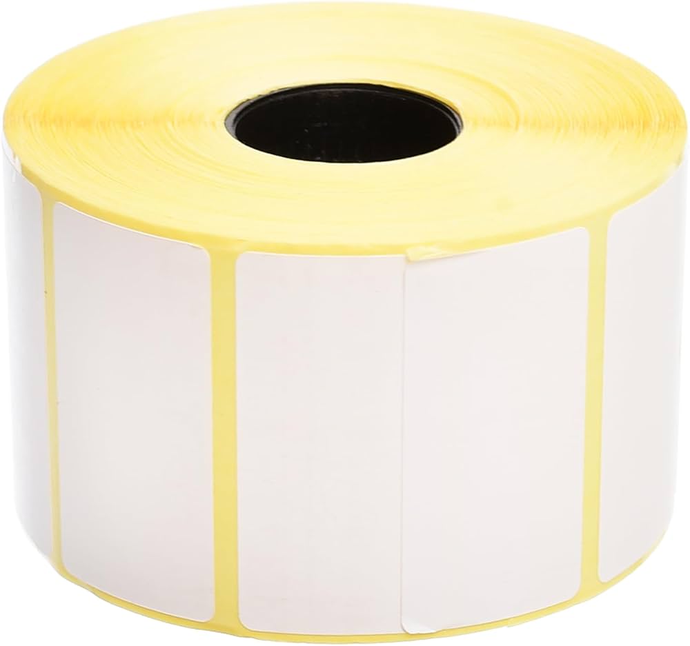 Roll Paper Sticker Barcode Complete 2.5X3.5 - King Tech