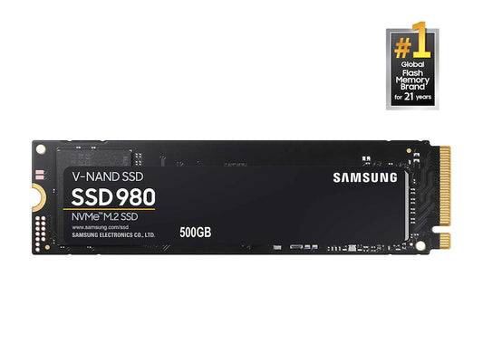 Samsung 980 500GB PCIe 3.0 M.2 Internal NVMe SSD