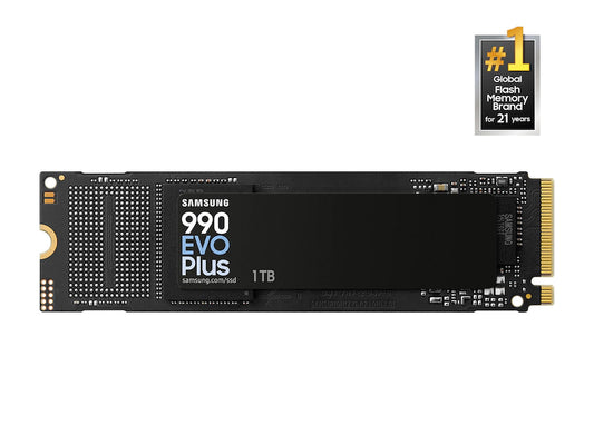 Samsung 990 EVO Plus 1TB PCIe 4.0 M.2 Internal NVMe SSD