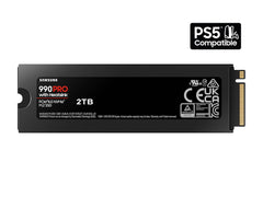 Samsung 990 PRO Heatsink 2TB PCIe 4.0 M.2 Internal NVMe SSD